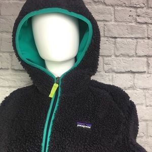 Patagonia Black Sherpa Jacket Size: M/L